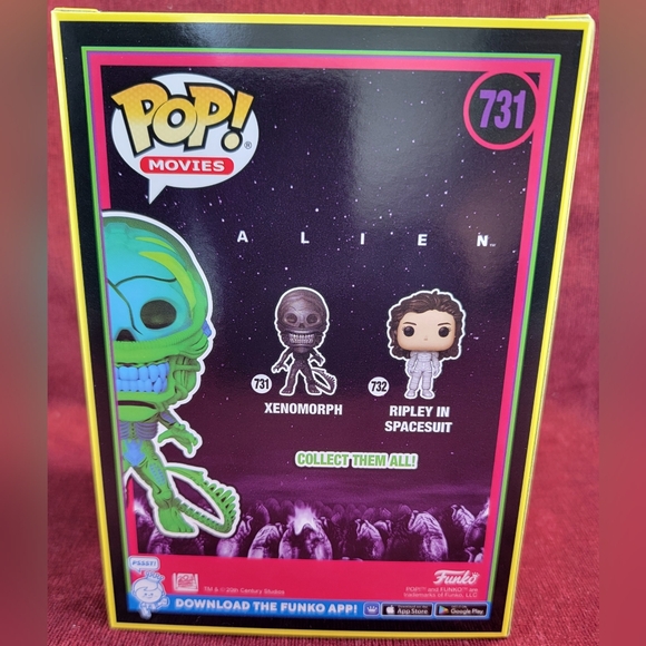 Xenomorph hot topic scare fair 2023 exclusive funko # 731 (nib) - Picture 7 of 7